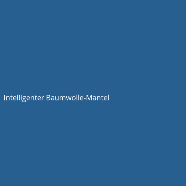 Intelligenter Baumwolle-Mantel